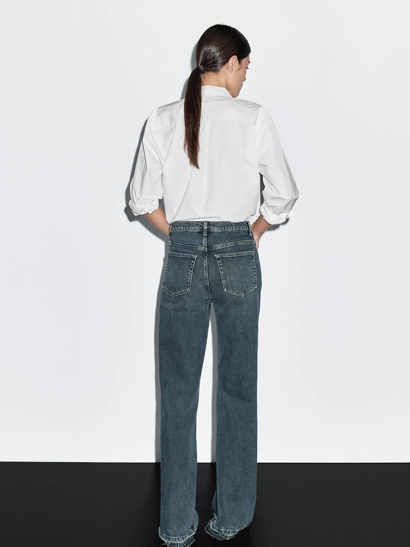 Jean flare mid-rise