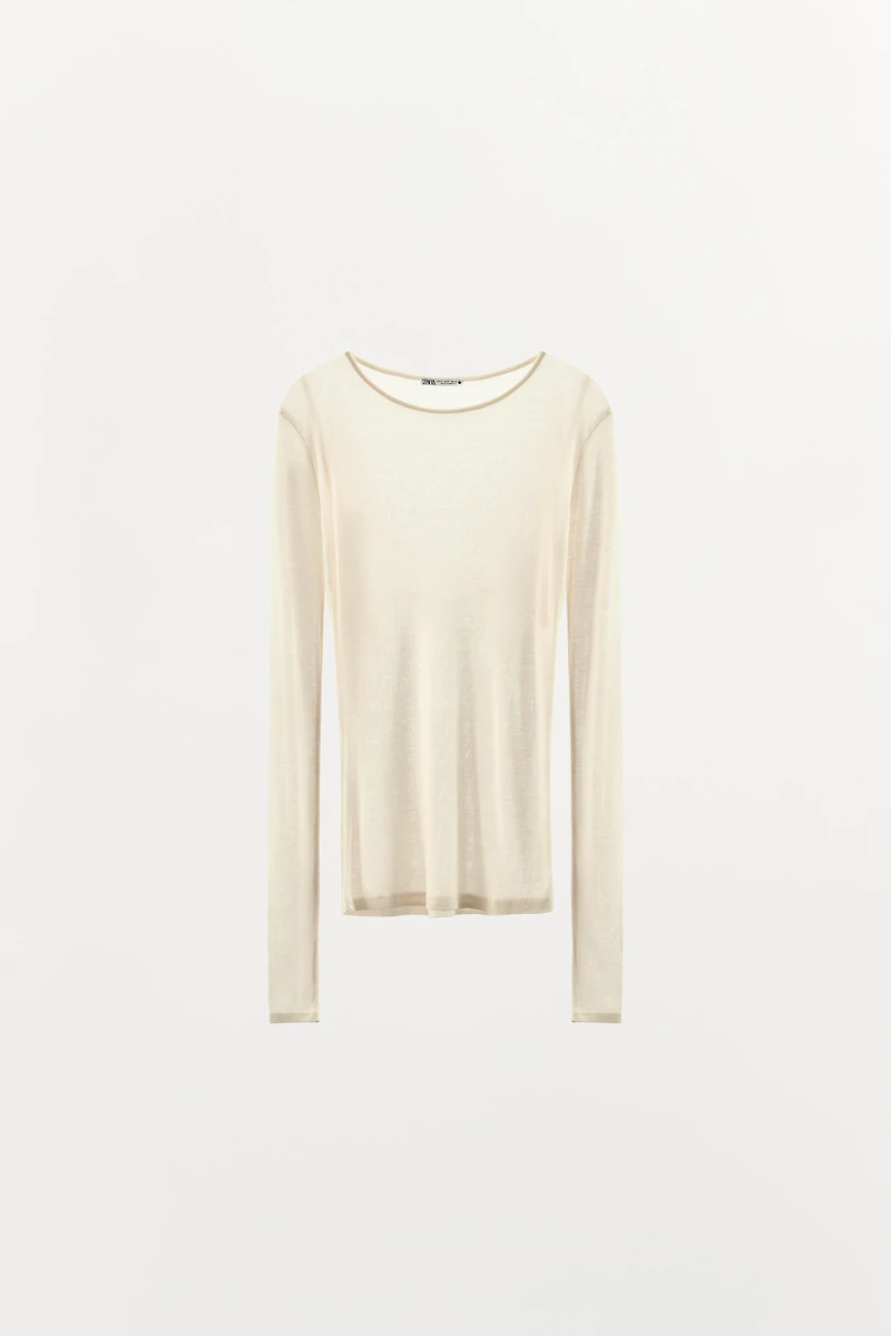 LYOCELL BACK T-SHIRT