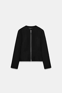 BLOUSON PEPLUM DOUX