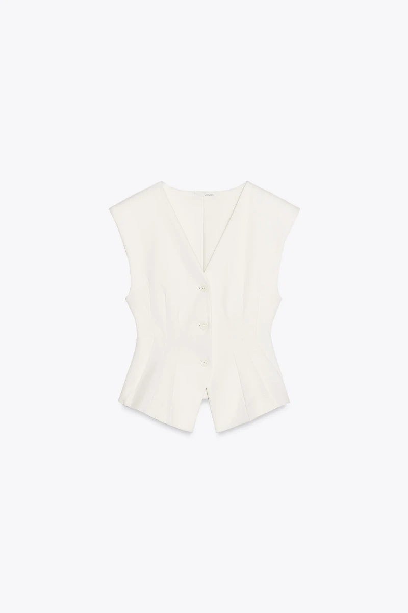 TOP GILET INTERLOCK