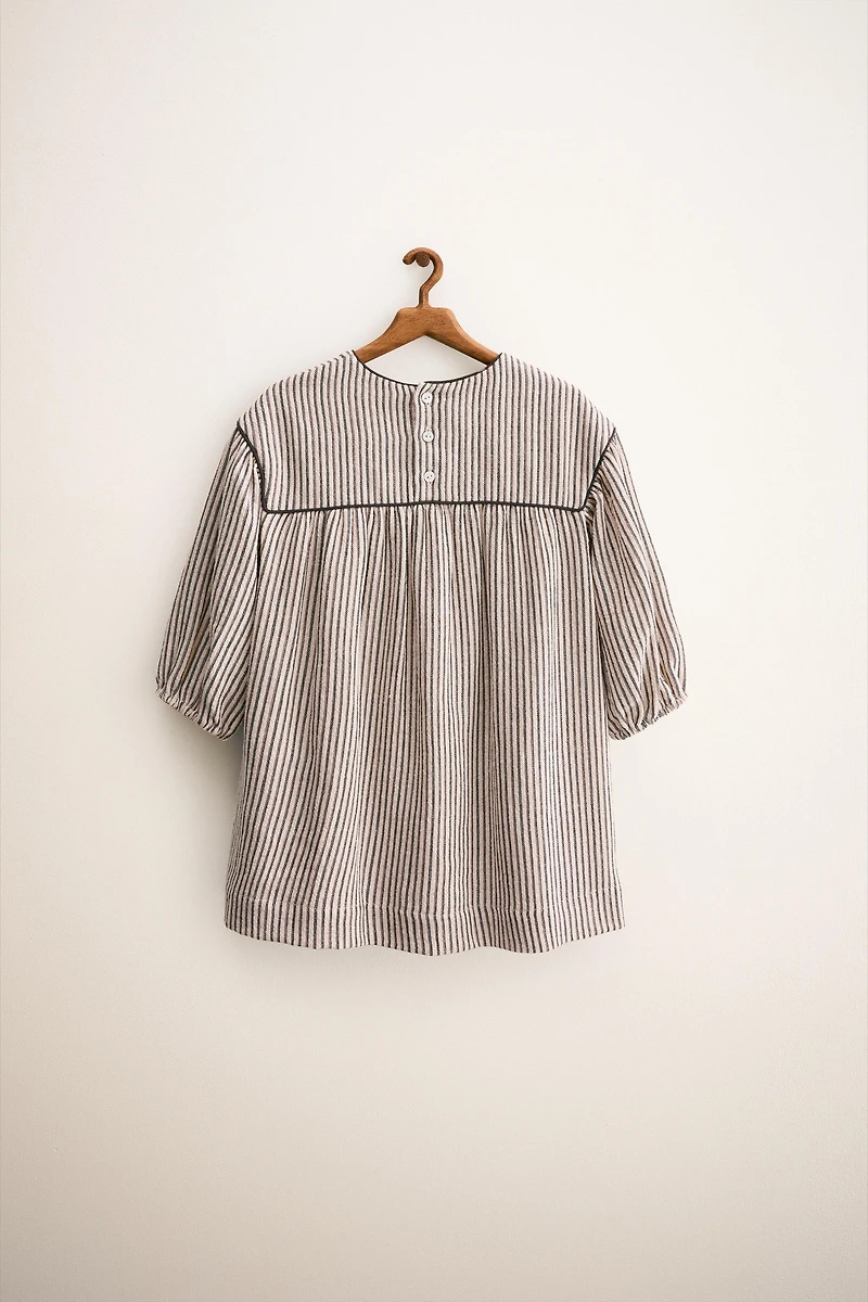 ZARA TIMELESS - ROBE IMPRIMÉE À RAYURES