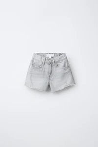 RIPPED DENIM SHORTS