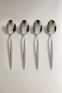 SET OF SPOONS WITH THIN HANDLE (SET OF 4)