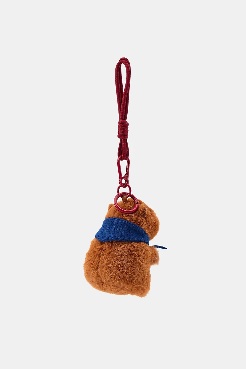 CAPYBARA SCARF CHARM KEYCHAIN
