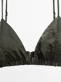 Soutien-gorge triangle satiné élastique - STUDIO