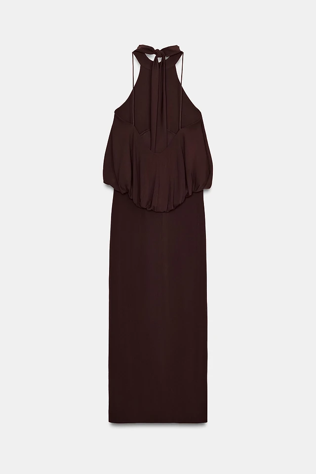 Zara COMBINATION HALTER DRESS at Bayshore Shopping Centre in Ottawa, ON