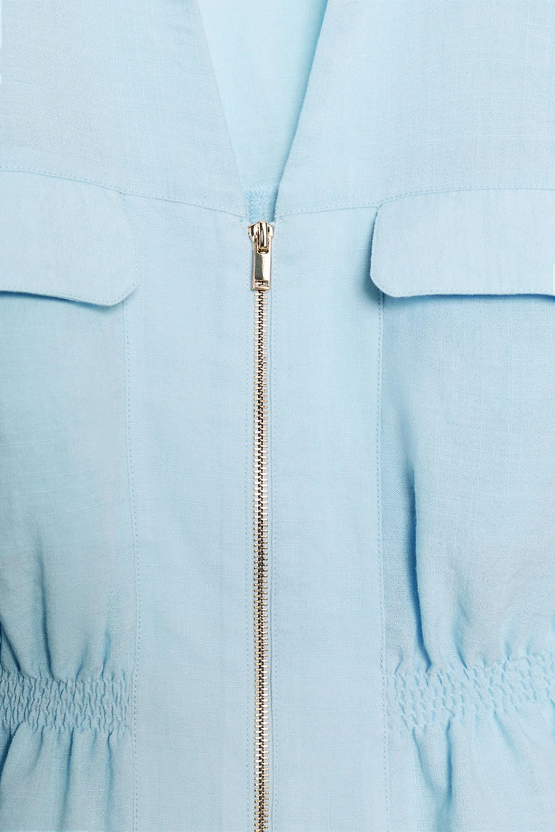 CHEMISE SAFARI ZIPPÉE