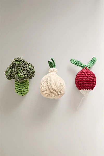 LOT DE JOUETS LÉGUMES POUR ANIMAUX