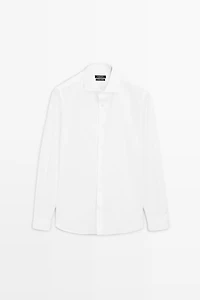 Slim fit 100% cotton shirt