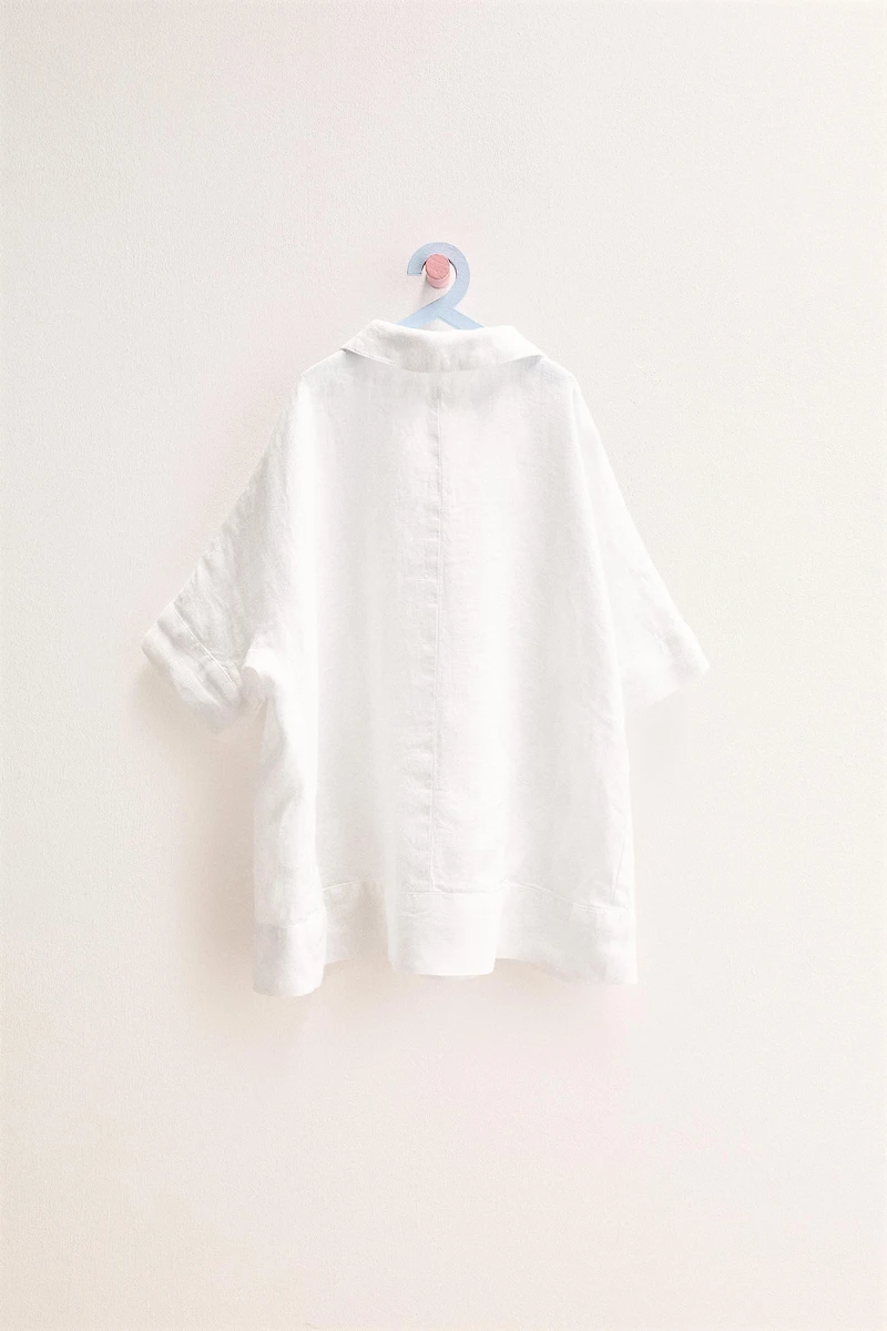 ZARA TIMELESS - ROBE CHEMISE 100 % LIN