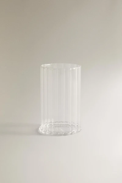 VERRE BROSSE À DENTS BOROSILICATE