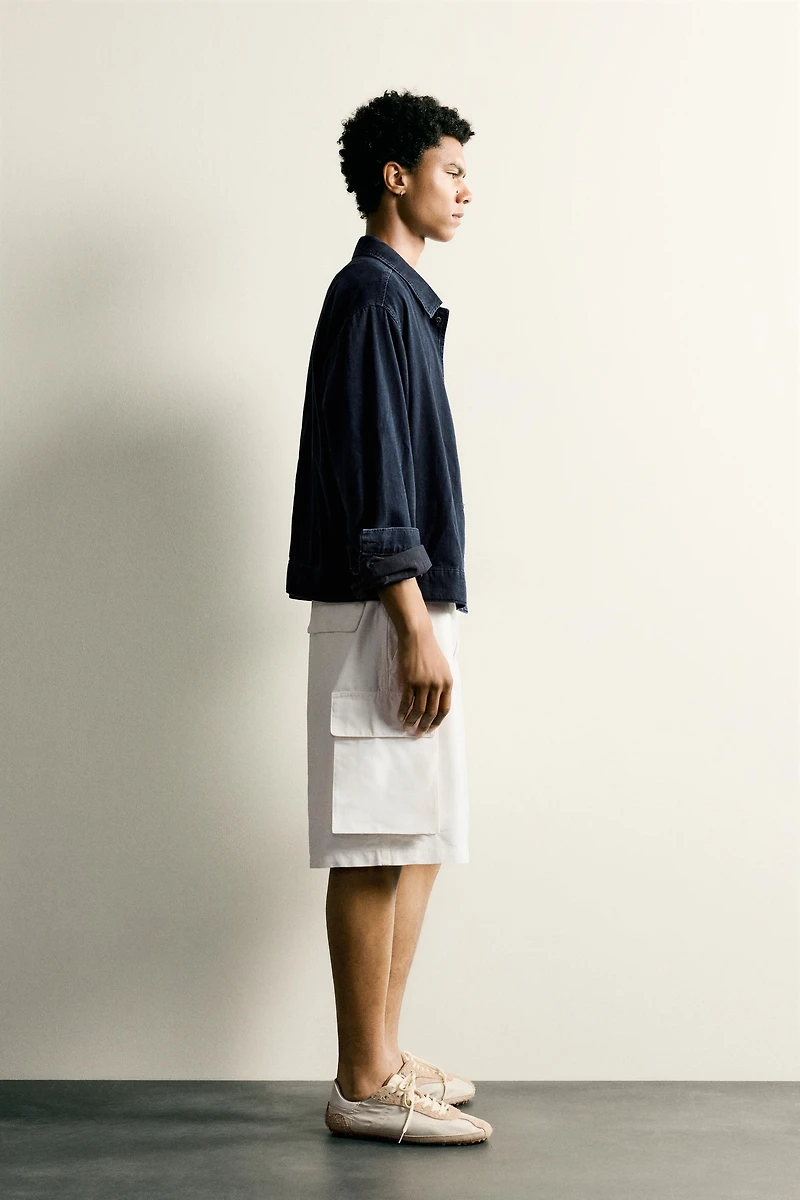 BERMUDA CARGO RELAXED FIT CANVAS
