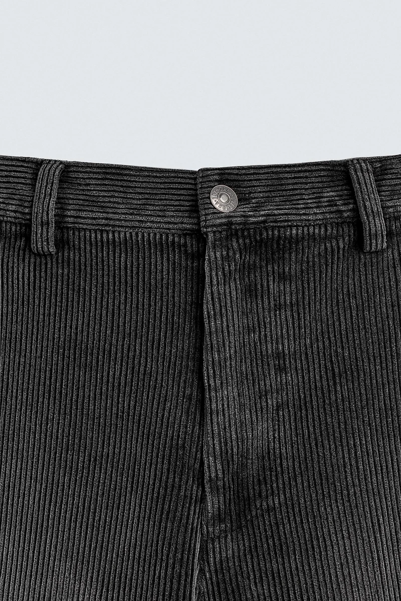 RELAXED FIT CORDUROY PANTS