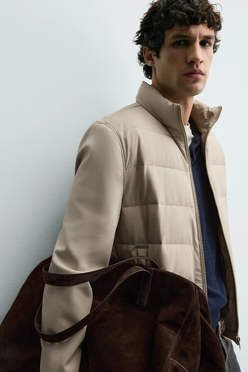 COMBINATION PUFFER JACKET