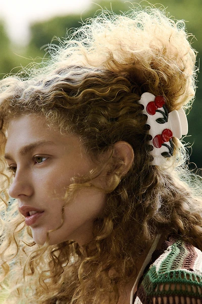 CHERRY HAIR CLIP