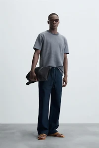 STRIPED JACQUARD SWEATSHIRT