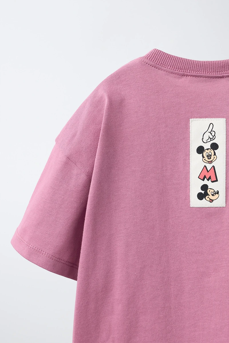 T-SHIRT BRODERIE MICKEY MOUSE © DISNEY