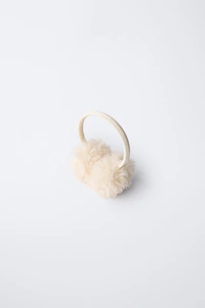 CURLY FAUX FUR EAR MUFFS SKI COLLECTION