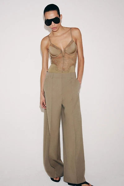 LACE POLYAMIDE BODYSUIT