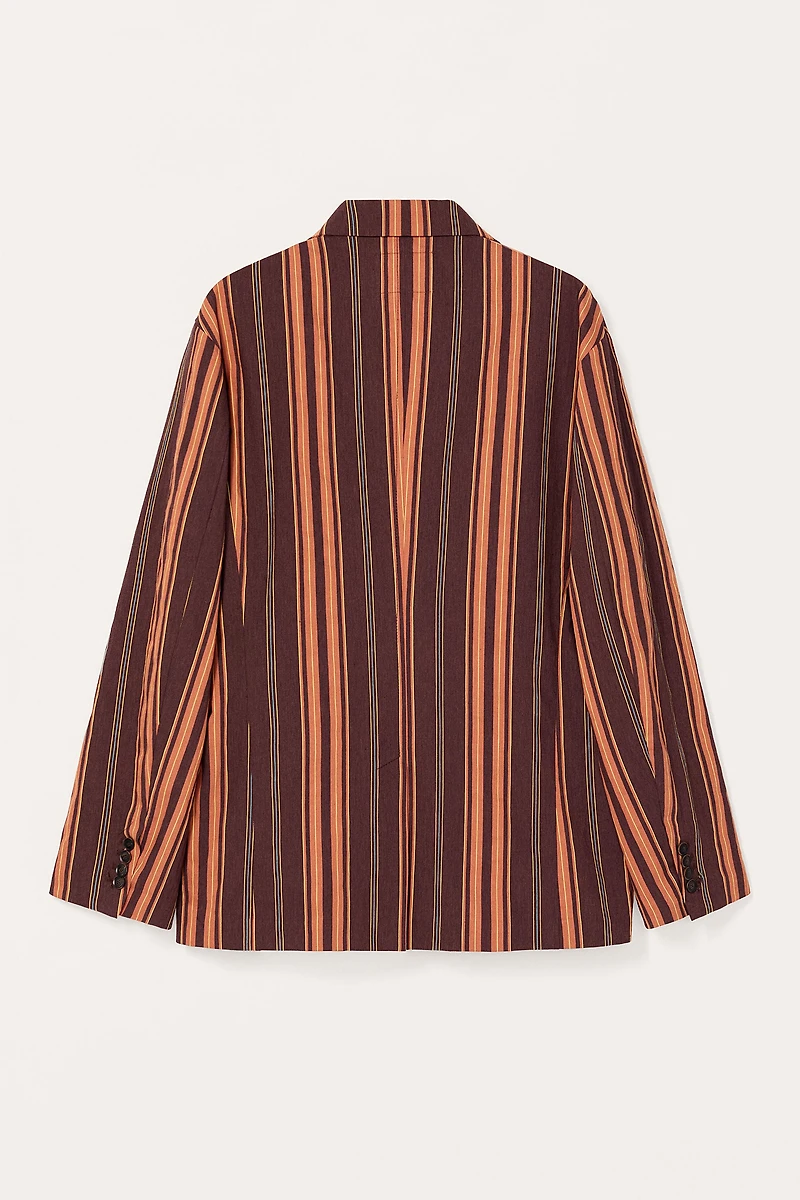 LIMITED EDITION STRIPED SUIT BLAZER