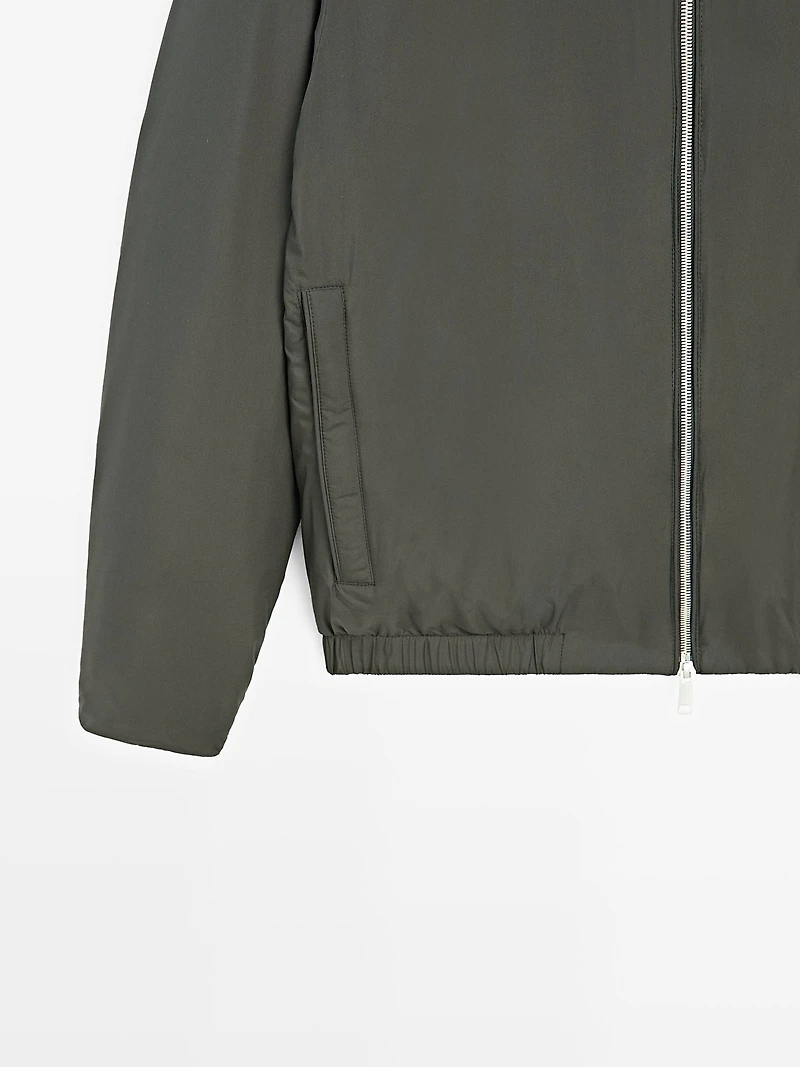 Veste ultralégère déperlante en duvet mélangé