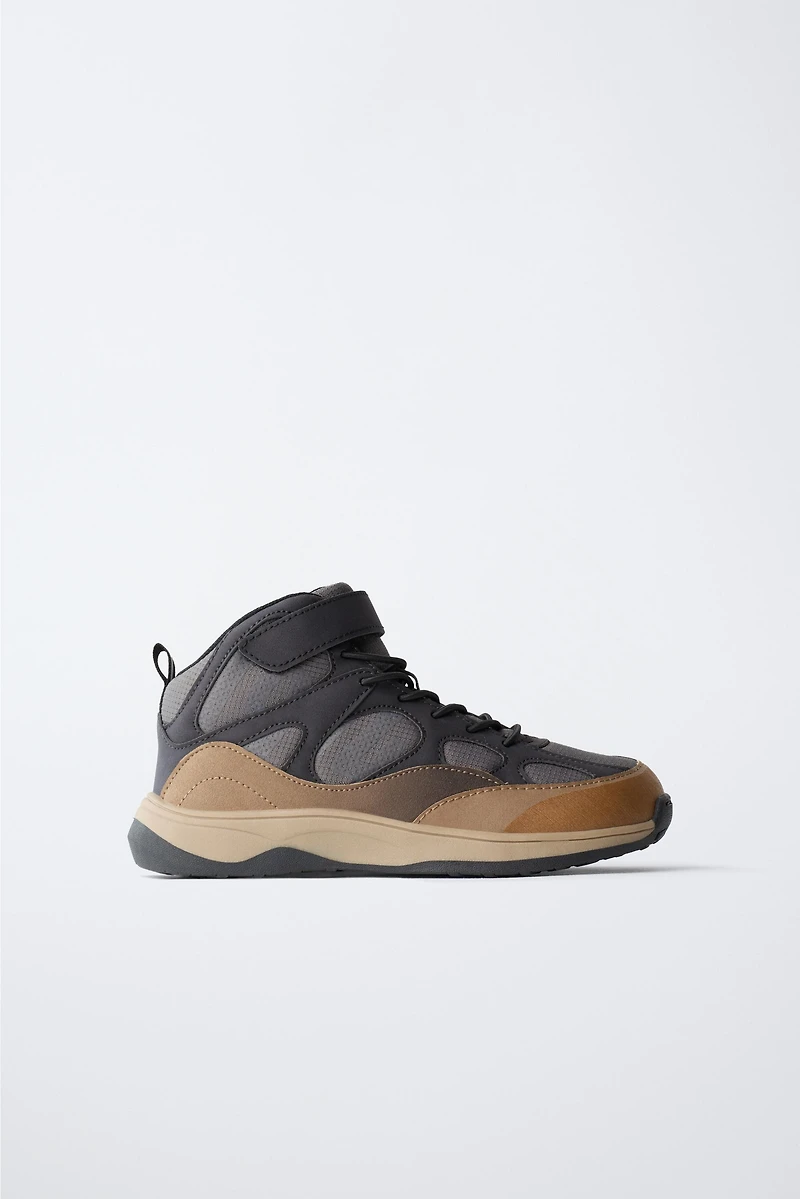 BASKETS MONTANTES EN CONTRASTE