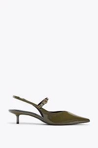 STRAPPY SLINGBACK HEELS