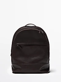 Sac à dos en cuir nappa