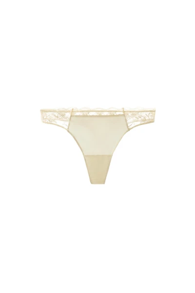 COMBINATION LACE THONG