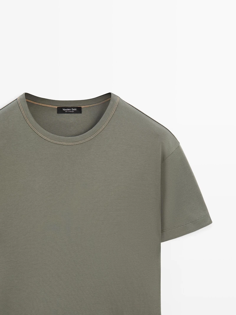 T-shirt à manches courtes 100 % coton