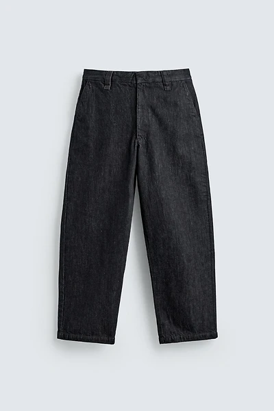 PANTALON CHINO DENIM COUPE DÉCONTRACTÉE