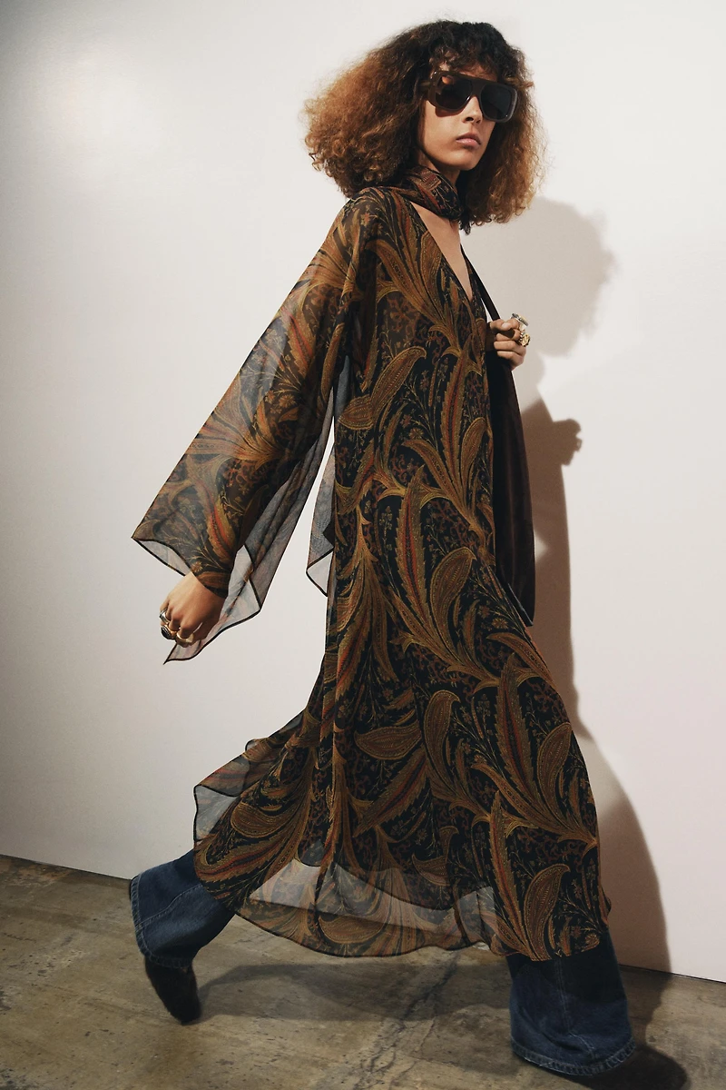 ROBE FOULARD PAISLEY ZW COLLECTION