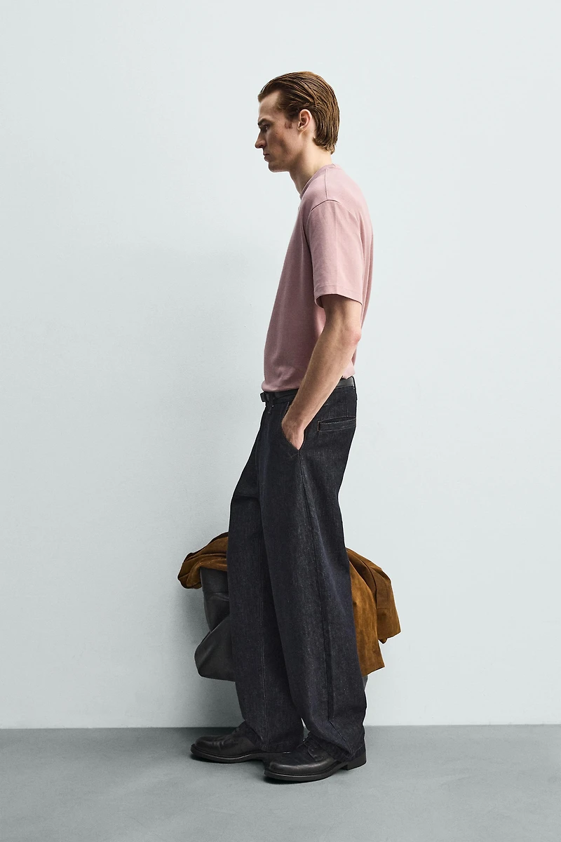 RELAXED FIT INTERLOCK T-SHIRT