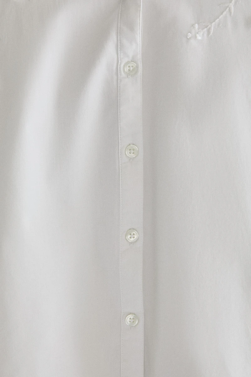 CHEMISE COTON BRODERIES