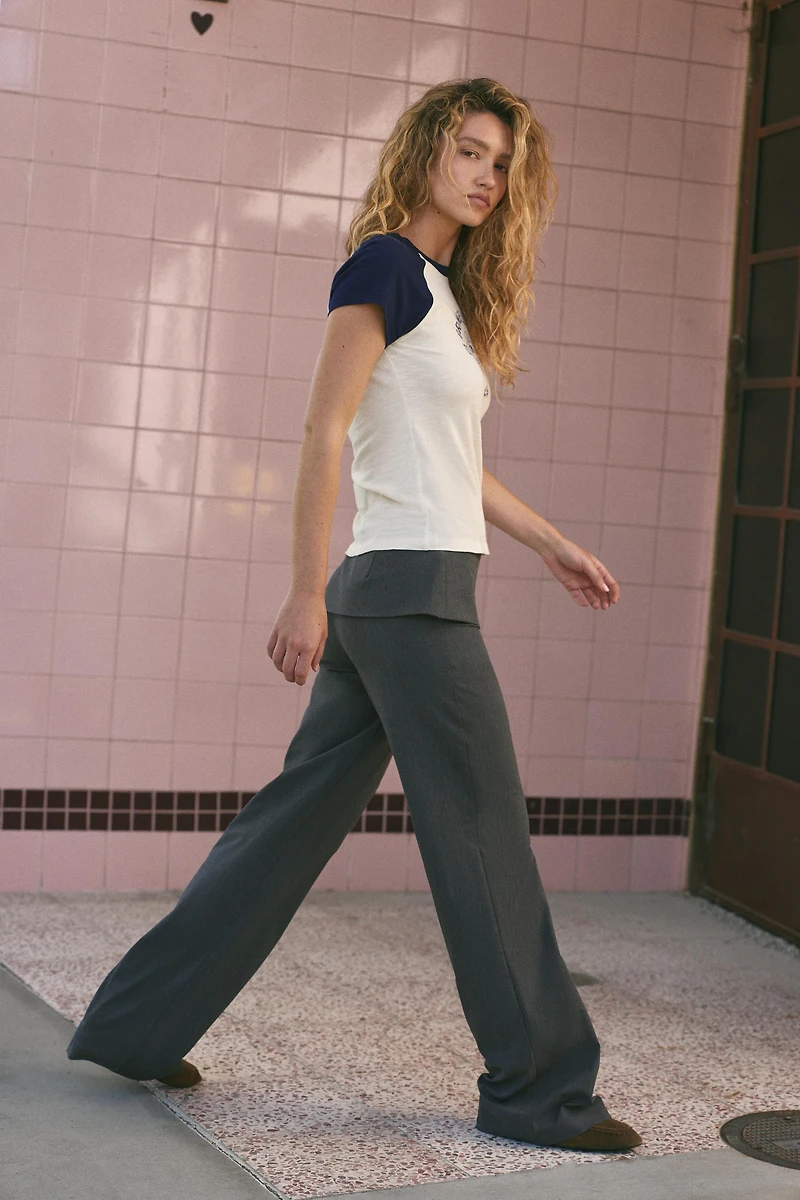 OVERLAY WAIST PANTS