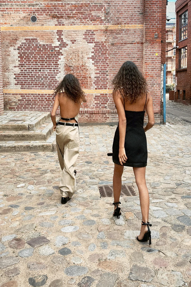 BELTED PANTS