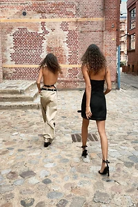 BELTED PANTS