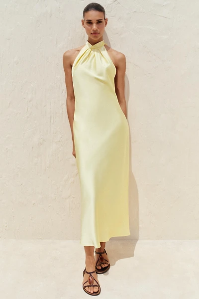 ROBE MIDI HALTER