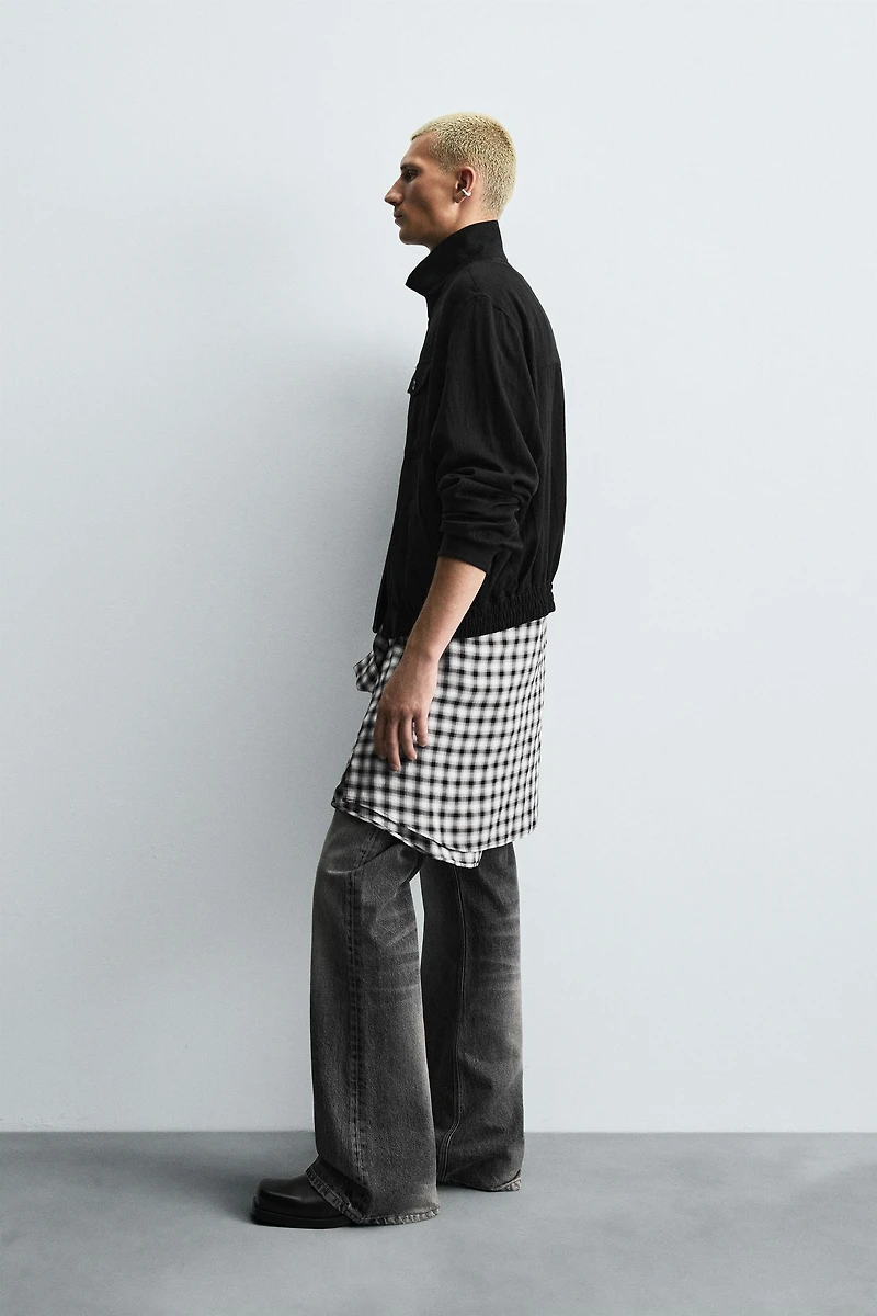 RELAXED FIT FLOWY JACKET