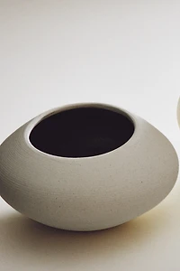 OVAL CERAMIC VASE