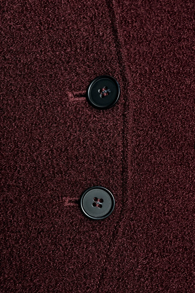 FITTED BOUCLÉ WOOL JACKET ZW COLLECTION