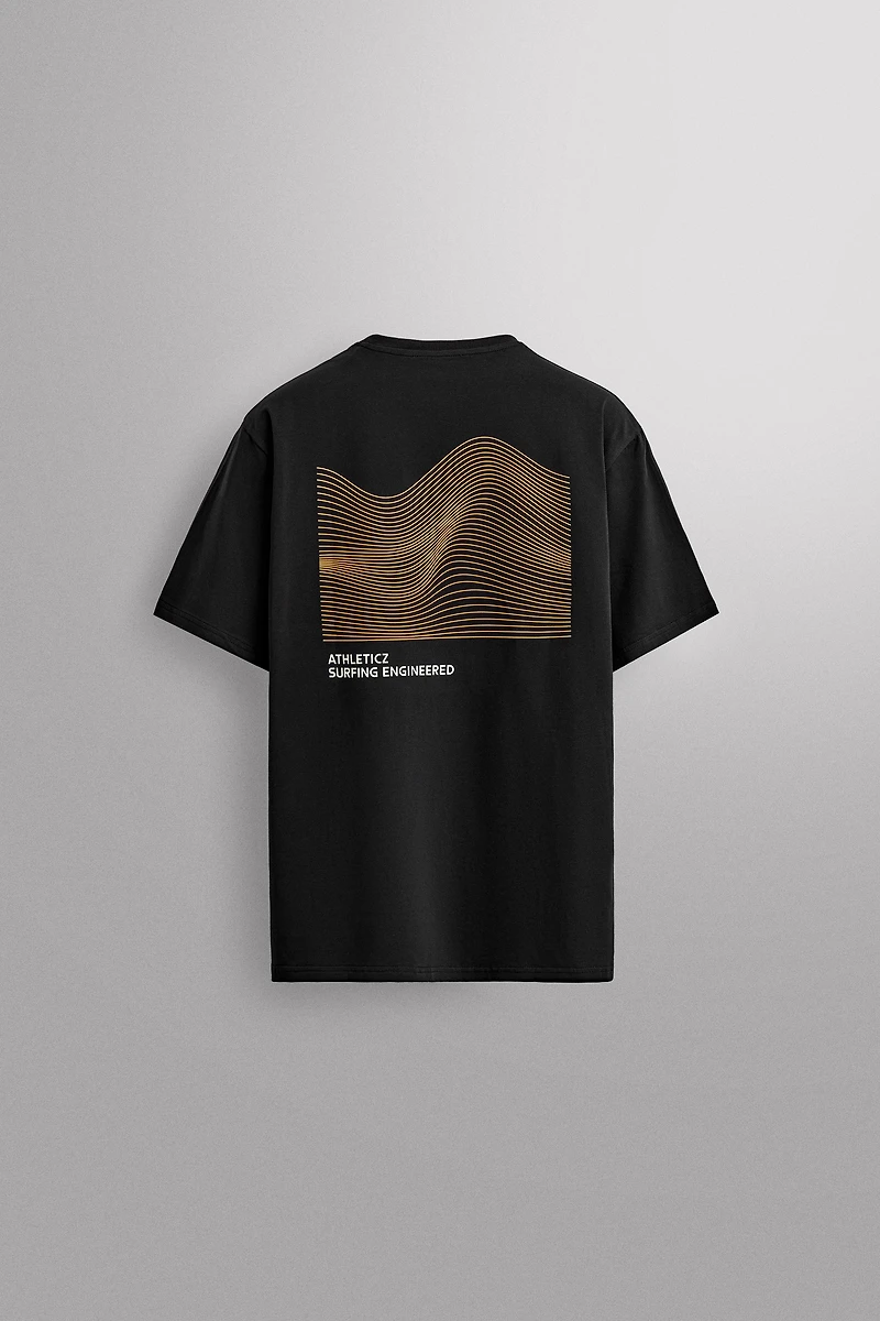 SURF GRAPHIC PRINT T-SHIRT