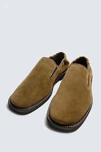 MOCASSINS EN CUIR