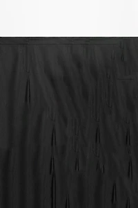 Flare fit pinstripe trousers