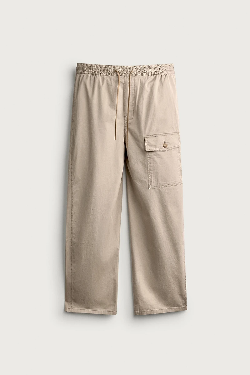 RELAXED FIT CARGO PANTS