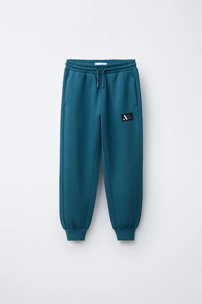 SPORTY LOGO JOGGERS