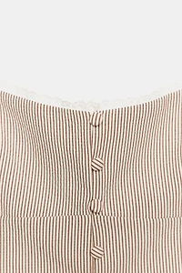 STRIPED LACE PRINTED TOP