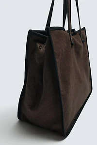FABRIC SHOPPER BAG
