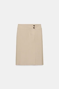 ZW COLLECTION STRIPED STRAIGHT SKIRT