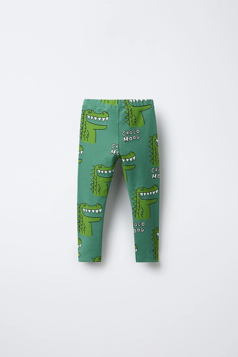 CROCODILE PRINT LEGGINGS